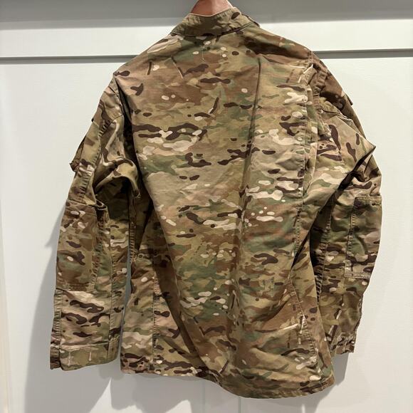 Propper Army Combat Uniform Coat Mens Large Multicam Camo Tactical Jacket LL - Picture 6 of 12